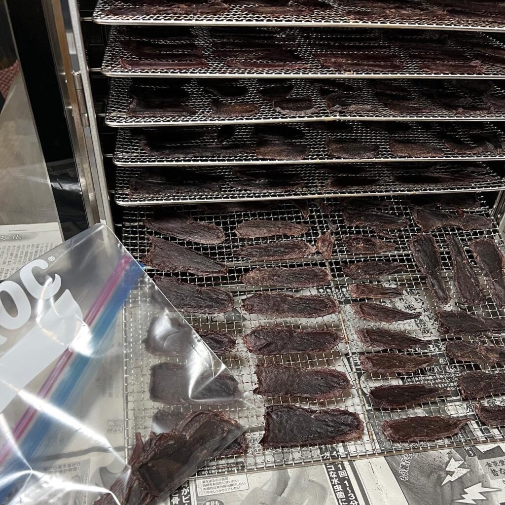 鹿肉ジャーキー