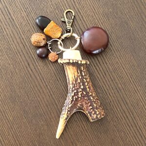 鹿まるけギャラリー（鹿角キーホルダー）